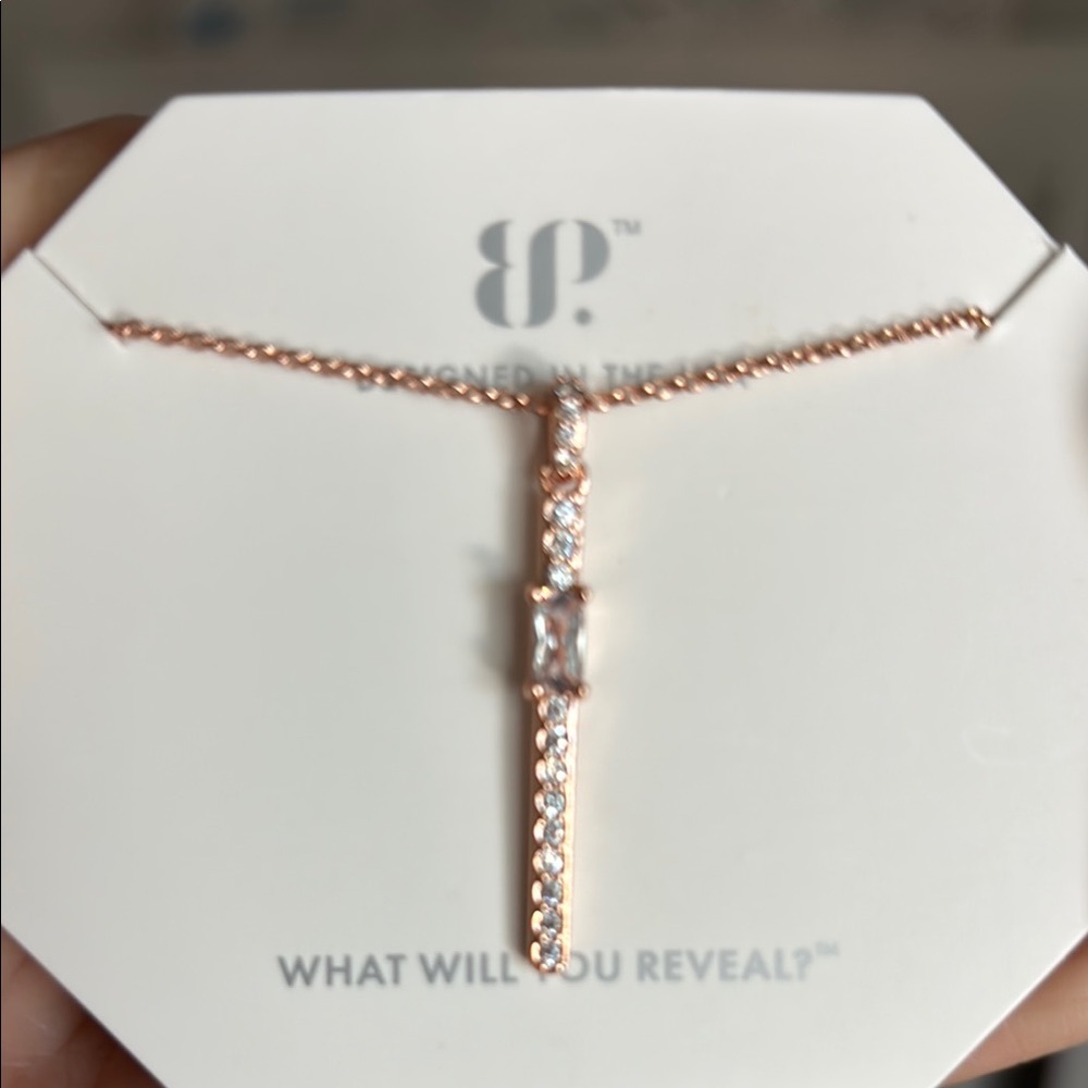 Elegant Rose Gold Necklace by BP
